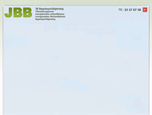 Tablet Screenshot of jb-bygningsraadgivning.dk